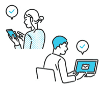 オンライン化で修正もスピーディー